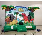 DINOSAURS WORLD JUMP - basketball hoop included